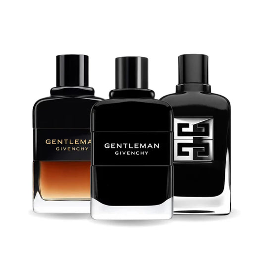 Paquete de 3 perfumes: GENTLEMAN, GENTLEMAN RESERVE e GENTLEMAN SOCIETY 100ml